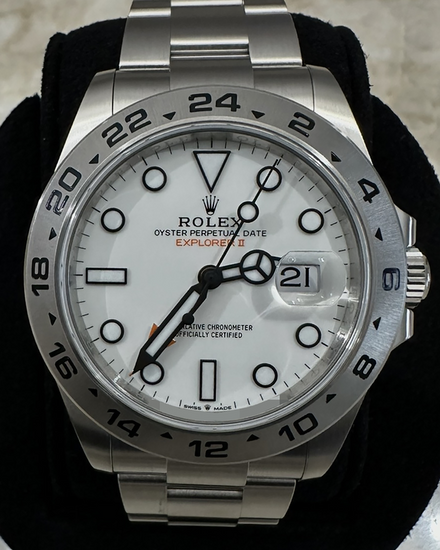 2026 Rolex Explorer II "Polar" 42MM White Dial Oyster Bracelet (226570)