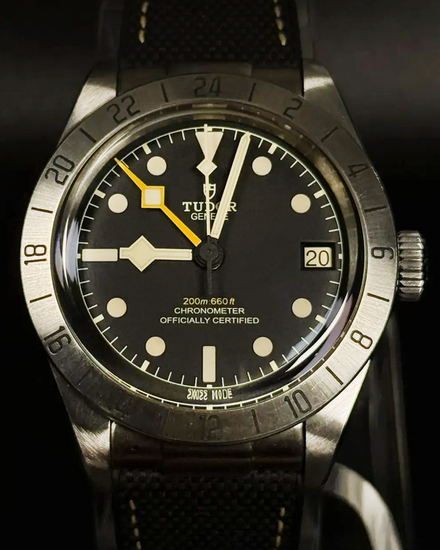 2022 Tudor Black Bay Pro 39MM Black Dial Rubber Strap (79470)