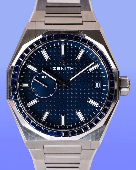 2024 Zenith Defy Skyline 41MM Blue Dial Steel Bracelet (16.9300.3620/51.1001)