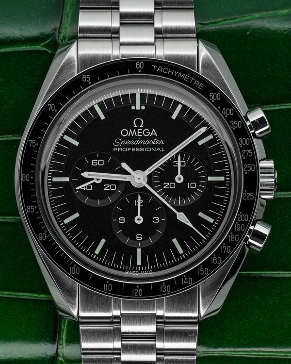2026 Omega Speedmaster Professional Moonwatch 42MM Black Dial Steel Bracelet (310.30.42.50.01.001)