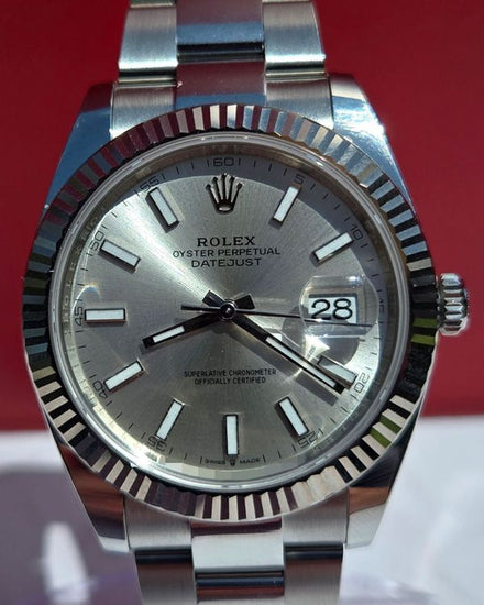 2026 Rolex Datejust 41MM Silver Dial Oyster Bracelet (126334)