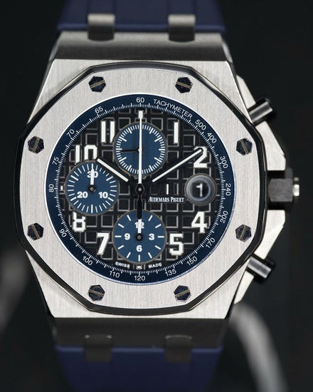 2019 Audemars Piguet Royal Oak Offshore Chronograph 42MM Black Dial Rubber Strap (26470ST.OO.A028CR.01)