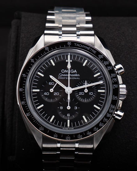 2026 Omega Speedmaster Professional Moonwatch 42MM Black Dial Steel Bracelet (310.30.42.50.01.002)