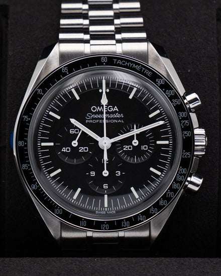 2026 Omega Speedmaster Professional Moonwatch 42MM Black Dial Steel Bracelet (310.30.42.50.01.001)