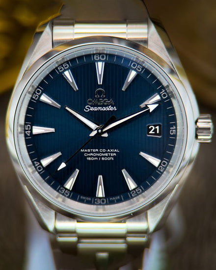 2025 Omega Seamaster Aqua Terra 150M 41.5MM Blue Dial Steel Bracelet (231.10.42.21.03.003)