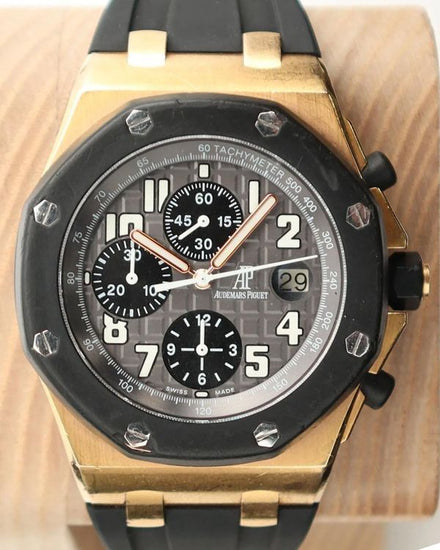 Audemars Piguet Royal Oak Offshore Chronograph 42MM Grey Dial Rubber Strap (25940OK.OO.D002CA.01.A)