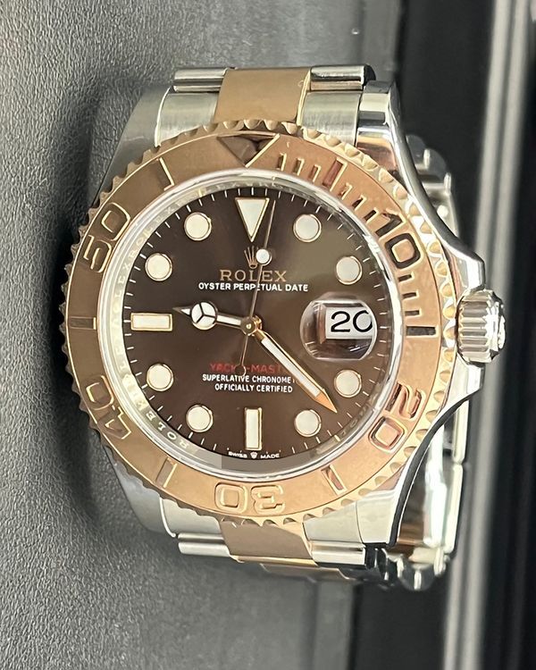 2022 Rolex Yacht-Master 40MM Chocolate Dial Two-Tone Oyster Bracelet (126621)