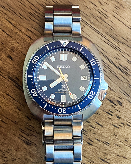 2020 Seiko Prospex Captain Williard 55th Anniversary L.E. 42.7MM Blue Dial Steel Bracelet (SPB183)