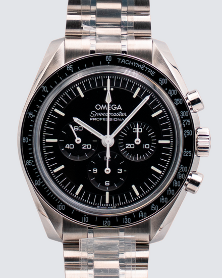 2026 Omega Speedmaster Professional Moonwatch 42MM Black Dial Steel Bracelet (310.30.42.50.01.002)