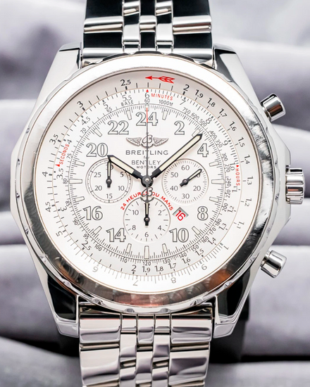 Breitling Bentley Le Mans 24H L.E. 49MM Silver Dial Steel Bracelet (A2236212/G560)