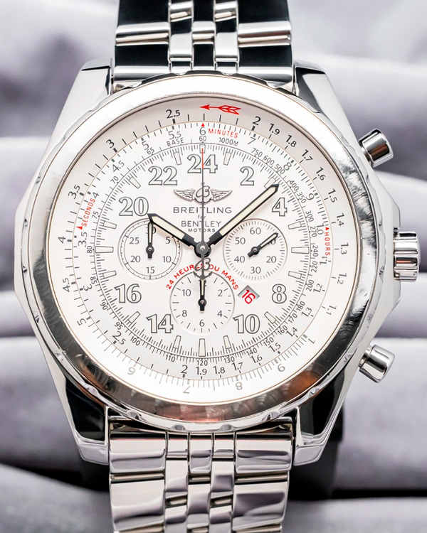 Breitling Bentley Le Mans 24H L.E. 49MM Silver Dial Steel Bracelet (A2236212/G560)