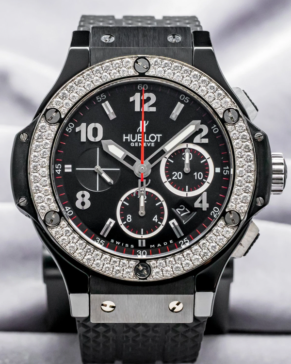 Hublot Big Bang 44MM Black Dial Rubber Strap (301.CV.130.RX.114)