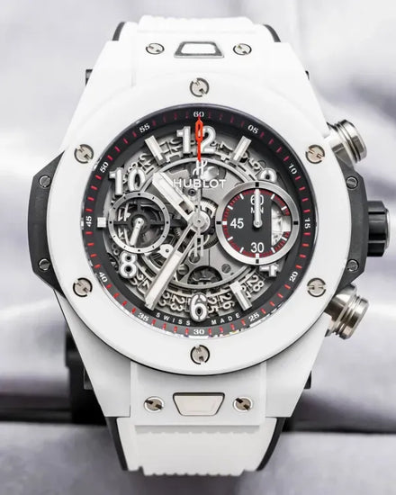Hublot Big Bang Unico 45MM Skeleton Dial Rubber Strap (411.HX.1170.RX)