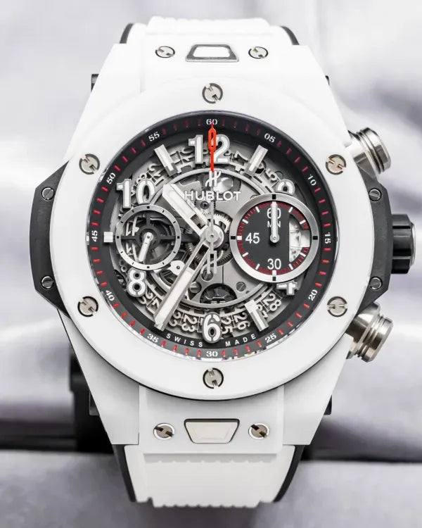 Hublot Big Bang Unico 45MM Skeleton Dial Rubber Strap (411.HX.1170.RX)