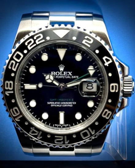 2017 Rolex GMT-Master II 40MM Black Dial Oyster Bracelet (116710LN)