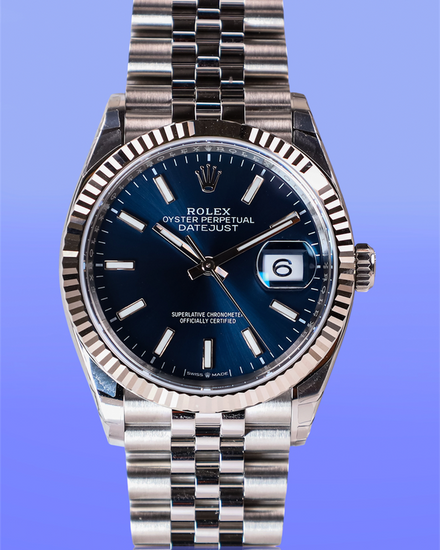 2026 Rolex Datejust 36MM Blue Dial Jubilee Bracelet (126234)
