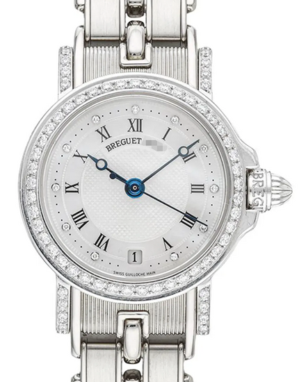 Breguet Marine 26MM Mother of Pearl Dial White Gold Bracelet (8401BB/52B/40DD00)