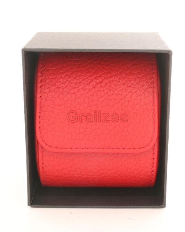 No Reserve - Limited Edition 1/2 Grailzee Red Leather Watch Roll
