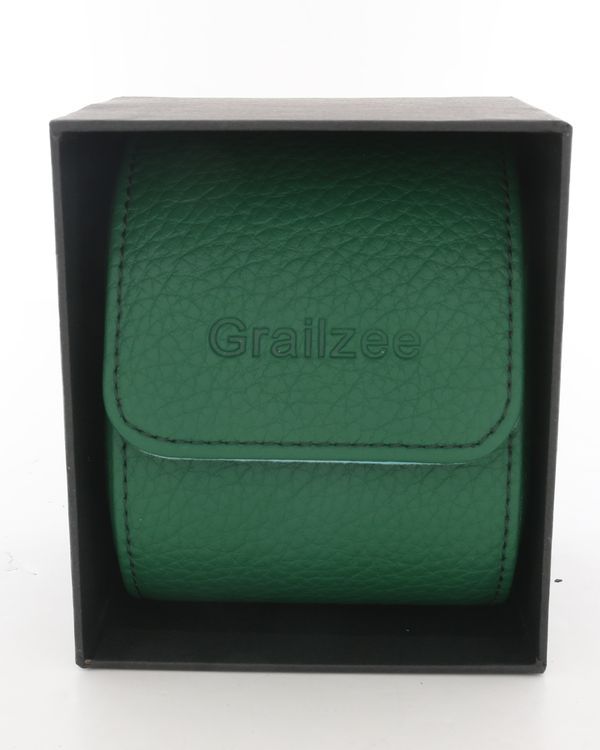 No Reserve - Limited Edition 1/2 Grailzee Green Leather Watch Roll