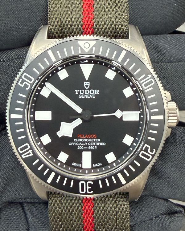 2026 Tudor Pelagos FXD 42MM Black Dial Textile Strap (25717N)