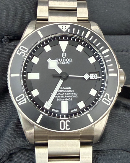 2026 Tudor Pelagos 42MM Black Dial Titanium Bracelet (25600TN)
