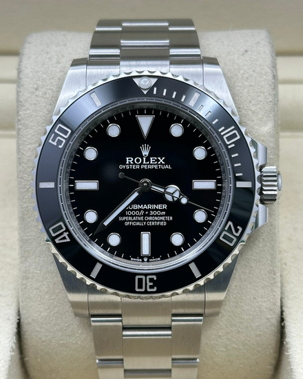 2025 Rolex Submariner No-Date 41MM Black Dial Oyster Bracelet (124060)