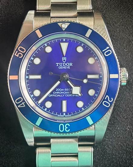 2026 Tudor Black Bay '54 37MM Blue Dial Steel Bracelet (79000B)