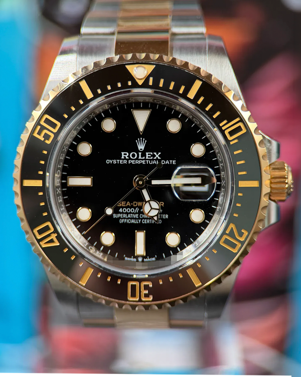 2025 Rolex Sea-Dweller 43MM Black Dial Two-Tone Oyster Bracelet (126603)