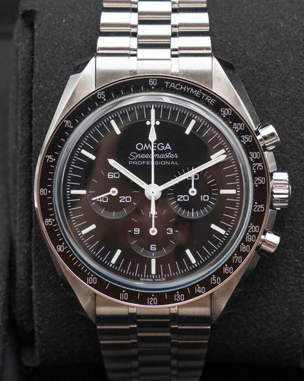 Omega Speedmaster Professional Moonwatch 42MM Black Dial Steel Bracelet (310.30.42.50.01.002)
