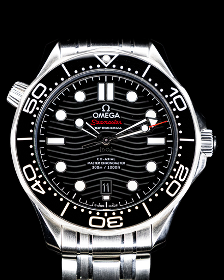 2023 Omega Seamaster Diver 300M 42MM Black Dial Steel Bracelet (210.30.42.20.01.001)