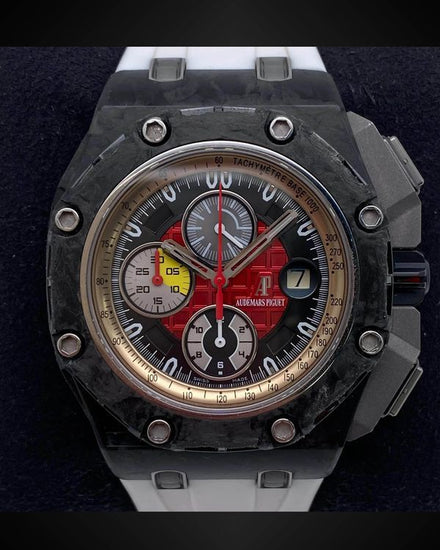 Audemars Piguet Royal Oak Offshore Grand Prix L.E. 44MM Red Dial Rubber Strap (26290IO.OO.A001VE.01)