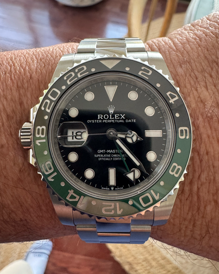 2026 Rolex GMT-Master II “Sprite” 40MM Black Dial Oyster Bracelet (126720VTNR)
