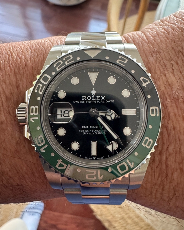 2026 Rolex GMT-Master II “Sprite” 40MM Black Dial Oyster Bracelet (126720VTNR)