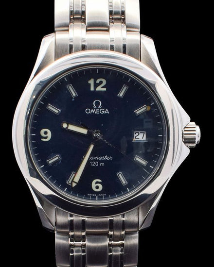 Omega Seamaster 120M 36MM Quartz Blue Dial Steel Bracelet (2511.83)