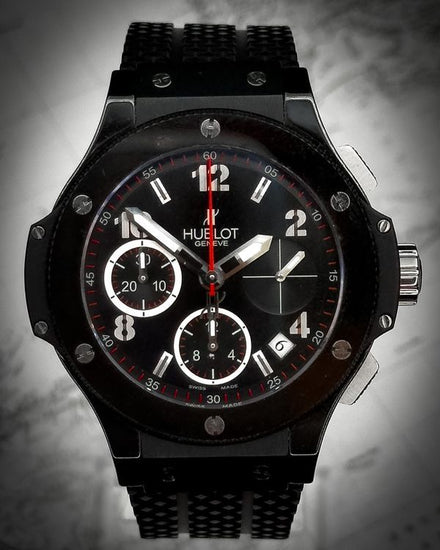 2015 Hublot Big Bang "Black Magic" 41MM Black Dial Rubber Strap (342.CX.130.RX)