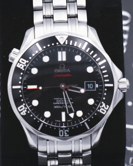 Omega Seamaster Diver 300M 41MM Black Dial Steel Bracelet (212.30.41.20.01.002)
