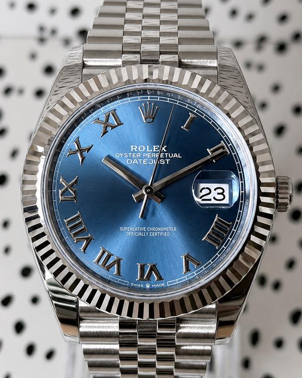 No Reserve - 2026 Rolex Datejust 41MM Blue Dial Jubilee Bracelet (126334)