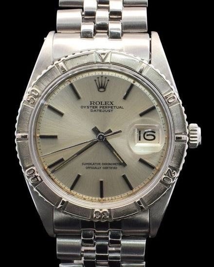 1965 Rolex Datejust Turn-O-Graph 36MM Silver Dial Jubilee Bracelet (1625)