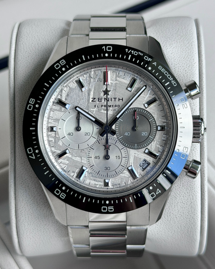 2026 Zenith Chronomaster Sport 41MM Meteorite Dial Steel Bracelet (03.3120.3600/76.M3100)