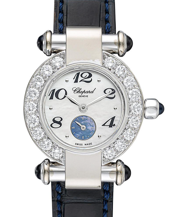Chopard Imperiale 26MM Quartz Mother of Pearl Dial Leather Strap (39/3367-23)