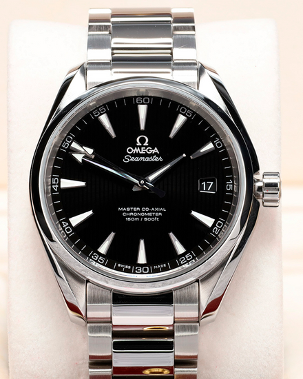 2021 Omega Seamaster Aqua Terra 150M 41.5MM Black Dial Steel Bracelet (231.10.42.21.01.003)
