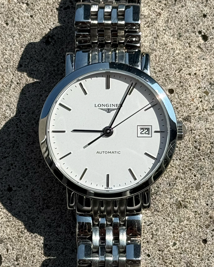 2021 Longines Elegant Collection 29MM White Dial Steel Bracelet  (L4.310.4.12.6)