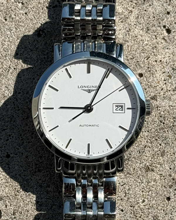 2021 Longines Elegant Collection 29MM White Dial Steel Bracelet  (L4.310.4.12.6)