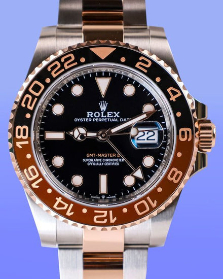 2026 Rolex GMT-Master II "Rootbeer" 40MM Black Dial Two-Tone Oyster Bracelet (126711CHNR)