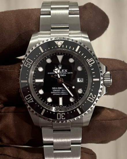 2023 Rolex Sea-Dweller Deepsea 44MM Black Dial Oyster Bracelet (136660)