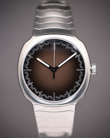 2024 H. Moser & Cie Streamliner 40MM Smoked Salmon Dial Steel Bracelet (6200-1207)