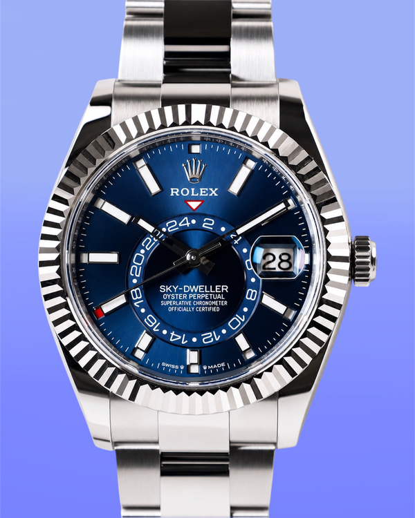 2026 Rolex Sky-Dweller 42MM Blue Dial Oyster Bracelet (336934)
