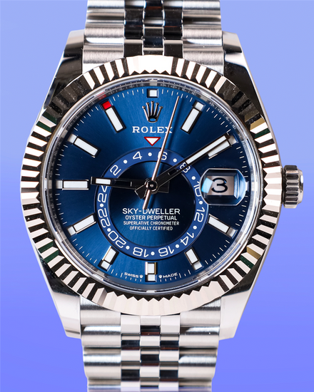 2026 Rolex Sky-Dweller 42MM Blue Dial Jubilee Bracelet (336934)