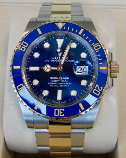 2026 Rolex Submariner Date "Bluesy" 41MM Blue Dial Two-Tone Oyster Bracelet (126613LB)