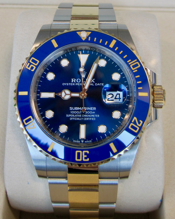 2026 Rolex Submariner Date "Bluesy" 41MM Blue Dial Two-Tone Oyster Bracelet (126613LB)